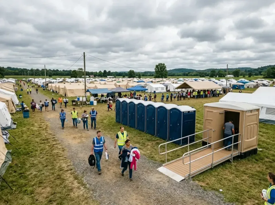 disaster-relief-camp-restrooms-010 — frequently asked questions, Dumpster & Portable Bathrooms Rental in Meadow Glade, WA